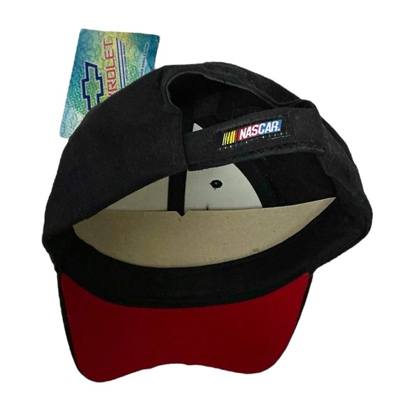 NASCAR Chevrolet Racing Cap Trucker Baseball Hat Black Red Unisex Adult One SZ - Picture 5 of 16